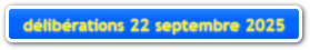 d�lib�rations 22 septembre 2025