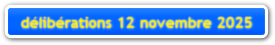 d�lib�rations 12 novembre 2025