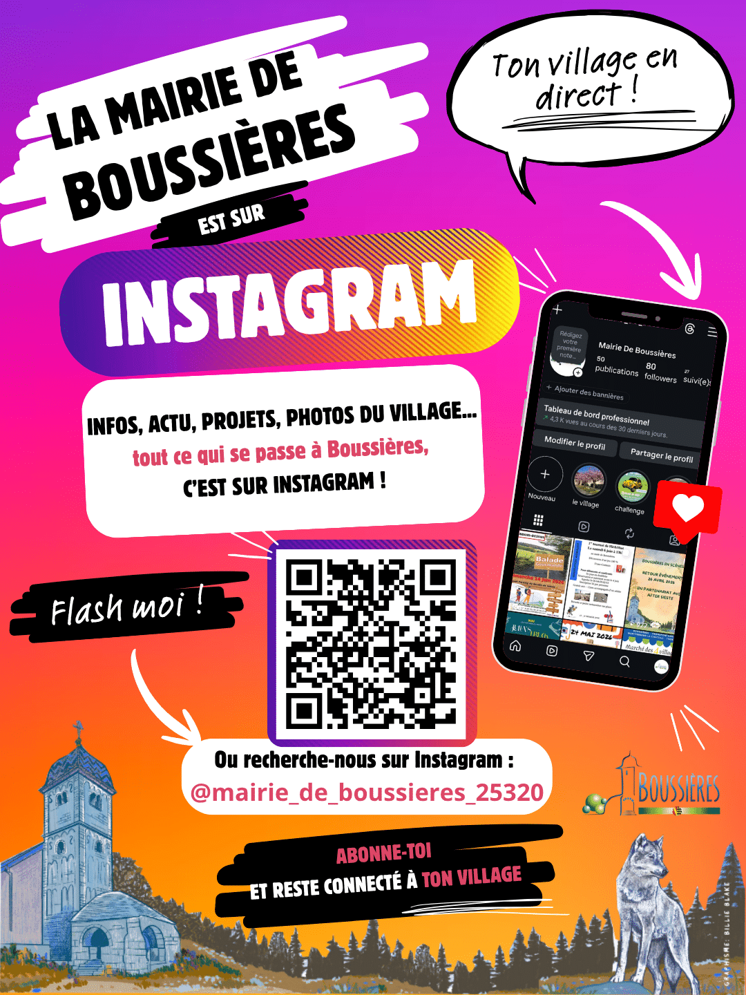 Publication Instagram Annonce Moderne Collage Photo Noir et Blanc