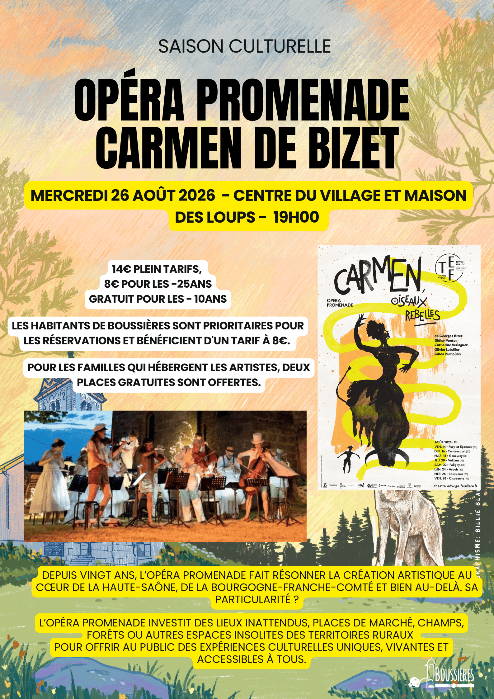 Opéra Promenade Carmen de Bizet(1)